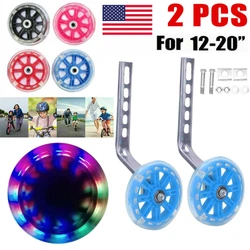 This Set of Heavy Duty Rear Training Wheel Stabilizers Assists Young Learners to Ride Bicycle until They Have Developed...