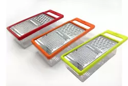 PRODUCT DESCRIPTION ---77006 High Quality Box Grater with stainless steel plate-Mix Colors ---1: Plastic Box Grater...