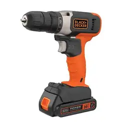 Our 20V MAX Cordless Drill/Driver features the power and versatility to handle a wide variety of household DIY tasks....