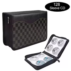 Save your storage space and tidy your room or car. This disc storage case is slim and modern look, and holds all 128...