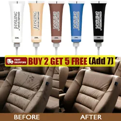 Permanently adhere to the leather, never rip again. Protect your favorite furniture or car seats. Advanced Leather...