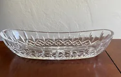 WATERFORD LISMORE OVAL Cut Crystal Bowl.