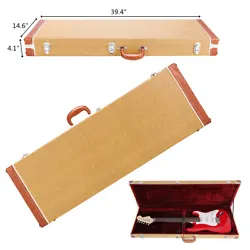 If you are an electric guitar lover, I think this Glarry ST High Grade Electric Guitar Square Hard Case Flat is a...