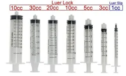 Syringes without Needle can be used with any size needle with either a luer tip or luer lock connection. The Syringes...