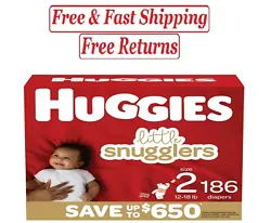 Designed for gentle skin protection to help support clean and healthy skin, Huggies Little Snugglers Diapers are...