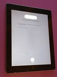 APPLE iPad 2 model A1395 16GB For spare parts / not working APPLE IPAD model A1395 16GB blocked icloud Slight...