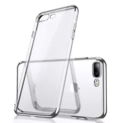 For iPhone 6/6s TPU 3 Section Colored Case CLEAR/SILVER TPU 3 Section Colored Case for iPhone 6/6s CLEAR/SILVER. TPU 3...
