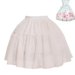 Victorian Steampunk Tie-on Bustle Skirt Gothic Party Tutu Belt Lace Over Skirt. Lolita Girls Soft Yarn Skirt Petticoat...