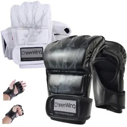 Suitable for: MMA, UFC, Sparring, Grappling, Kickboxing, fighting heavy bag, working outs, sanda, etc.Easy to use...