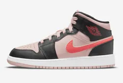 ITEM : Nike Air Jordan 1 Mid Atmosphere Pink Black Crimson Tint. Yes, all of our products are 100% authentic. We look...