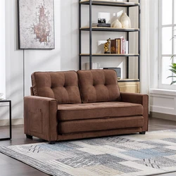 The couch can be placed in a comfortable corner. ✔Tailored Backrest. Add a functional, yet elegant and stylish piece...