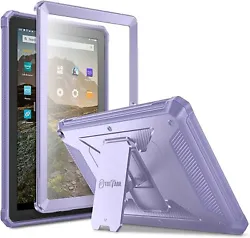 【Compatibility】This case is compatible with Amazon All-New Kindle Fire HD 10 Tablet and and Fire HD 10 Plus Tablet...