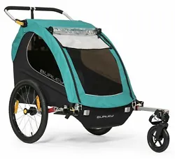 Perfect for the active family, the Encore X kids bike trailer and double stroller with suspension provides smooth rides...