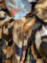 supreme jacket xl Brand New Fur Bomber Multicolor FALL2022. you see 100% feedback seller what are you waiting for Rare...