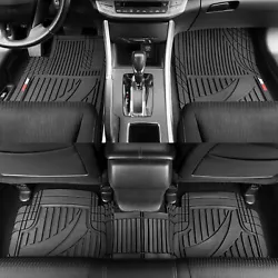 Motor Trend Trim-to-Fit mats are universal rubber floor mats designed to be highly trimmable with countless...