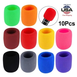 These microphone windscreen covers are very good quality and fit almost all microphones! These stretch over your...