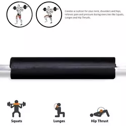 Simply slide it onto your barbell and get to work! Versatile Design: Our barbell pad is suitable for a variety of...