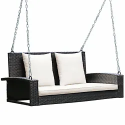 Color of Rattan: Brown  Color of Cushion: Beige  Material: Steel + PE Rattan + Fabric + Sponge  Overall Dimension:...