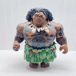 Moana Maui 12” Disney Store Talking Action Figure Toy. Missing the sword light