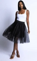TULLE BALLERINA SKIRT fully lined.