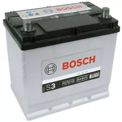 Batterie Bosch S3017 45Ah 300A BOSCH. Si vous avez le choix entre plusieurs modèles, choisissez celui dont la longueur...