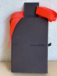 Louis Vuitton Empty Box 8”x 5.5” x 1.5” with Red Ribbon.
