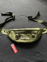 Supreme Waist Bag SS18 Fanny Pack Brand - light green. Condition is New with tags. Shipped with USPS Ground Advantage.
