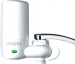 Brita Complete On Tap Faucet Water Filtration System filters out odors and impurities for healthier, great tasting...