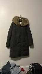 NWOT Babaton Merino Wool Hooded Down Puff Thick Heavy Long St. Moritz Parka. Only tried on. Never worn. Height...