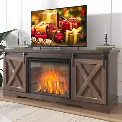 Our farmhouse TV stand is universal. About this New Farmhouse TV Stand For 23