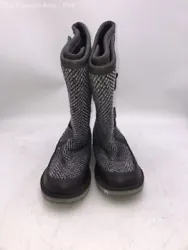 Type & Color: Boots, Gray. Boots, Size 12.