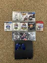 Sony PlayStation 3 PS3 Slim Console Bundle plus 11 Games! 🔥. Condition is Used. Shipped with USPS Priority Mail. no...