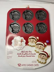 Wilton Elf on the Shelf Cookie Pan 12 Cavities for Christmas Cookies NEW. B4Packaging is not in perfect condition.
