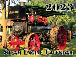 This beautiful 12 month wall calendar features a different steam traction or portable engine each month. All photos are...