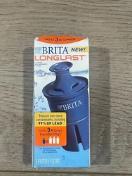 New Brita Longlast Replacement Water Pitcher Filter Fast Shipping.