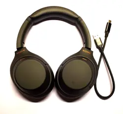 They are clean and the ear pads are good. I do not have the original power cord/charging cable so I included an...