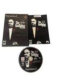 The Godfather The Game Sony Playstation 2 PS2 CIB Complete With Manual TESTED.