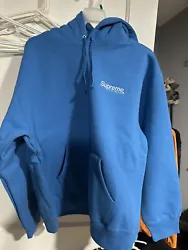 Supreme hoodie size large brand new.