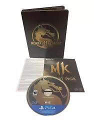 Mortal Kombat 11 in Steelbook Case - Playstation 4 PS4