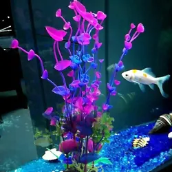 Provides a beautiful decoration for your aquarium. Decorated your fish bowl and make your fish not lonely. The plants...