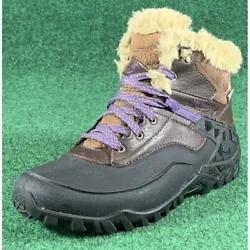 Merrell Fluorecein Thermo 6 Waterproof Winter Snow Boots Brown Women’s Size 8Used, Great Condition, Please look over...