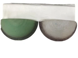 Paire De Verres D’appliquesArt Deco Delatte Pate De VerreBon état général,pas d’éclats ou fels .signésLongueur...