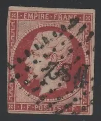 VF: Very fine: very nice stamp of superior quality and without fault. -F/VF: Fine/Very fine: stamp of good quality but...