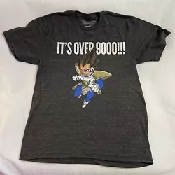 Dragon Ball Z Vageta Its Over 9000 Officially Licensed Adult Large T-Shirt. See photos for more details Feel free to...