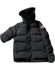 Canada Goose Macmillan Parka - Size L Large - Black - Fusion Fit.