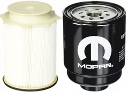 Dodge Ram 6.7 Liter Diesel Fuel FilterS Rear Water Separator Mopar OEM. GENUINE MOPAR. 2011-2019 DODGE RAM 2500 WITH--...
