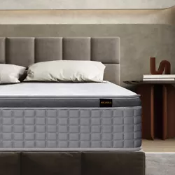 The MICOOLS Mattress has been designed using sturdy inner pocket-spring construction finished with several layers of...