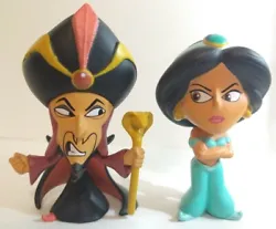 Disney Aladdin Funko Mystery Minis Heroes Vs Villains Jafar & Princess Jasmine.