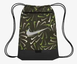 Functional and fashionable – everything you need in a bag, the Nike Brasilia Drawstring Bag has it all. Crafted with...