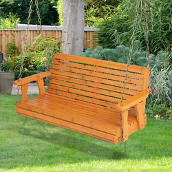Color: Brown  Material: Fir Wood, Metal  Overall Dimension: 48